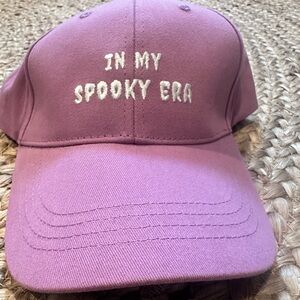 Purple 'In My Spooky Era' Cap